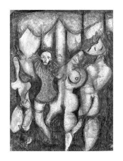 pencil on paper 30x18cm