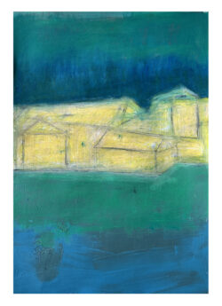 oil pastel, pencil, acrylic 80x50