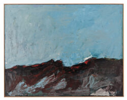 oil on cardboard 90x60cm